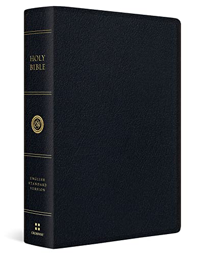 ESV Super Giant Print Bible: English Standard Version, Super Giant Print Bible, Black Genuine Leather