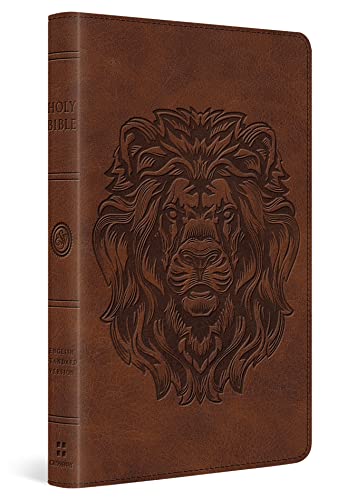 ESV Thinline Bible: English Standard Version Thinline Bible, Royal Lion, Trutone