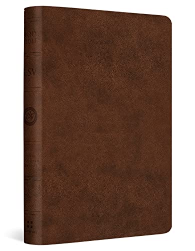 Holy Bible: ESV, Brown, Value Compact Trutone