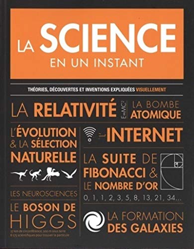 La Science en un instant: Théories, découvertes et inventions expliquées visuellement