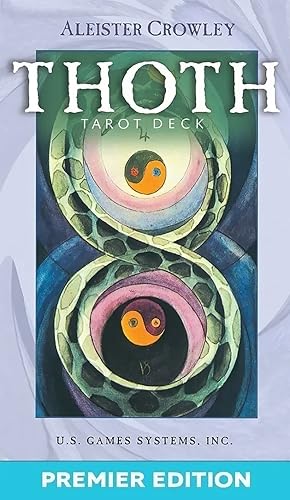 Thoth Tarot Deck: Premier Edition with Small 78-Card Crowley Thoth Tarot Deck by Aleister Crowley, Painted by Lady Frieda Harris, Astrological & ... Includes Booklet & Full-Color Spread Sheet von U.S. Games Systems, Inc.