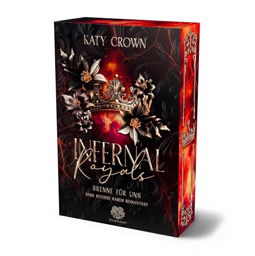 Infernal Royals - Brenne für uns (Dark Reverse Harem Romantasy) Band 1: Mit wunderschönem Farbschnitt von Heartcraft Verlag (Nova MD)