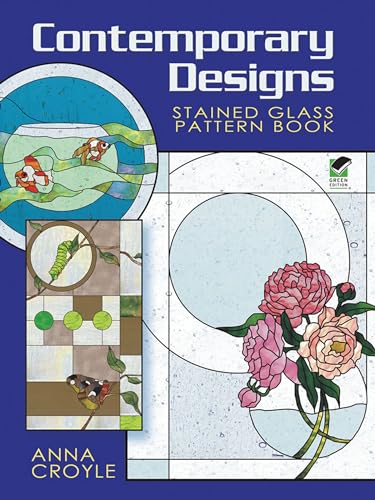 Contemporary Designs Stained Glass Pattern Book (Dover Crafts: Stained Glass) von Dover Publications