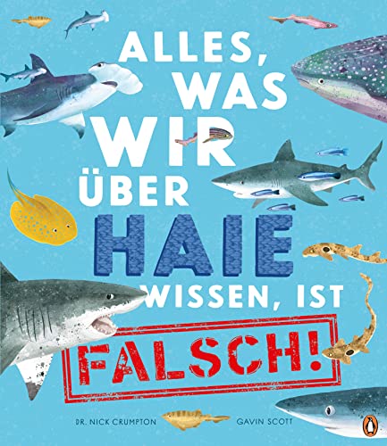 Alles, was wir über Haie wissen, ist falsch!: Sachbilderbuch für Kinder ab 6 Jahren (Die Alles-was-wir-wissen-Reihe, Band 3)