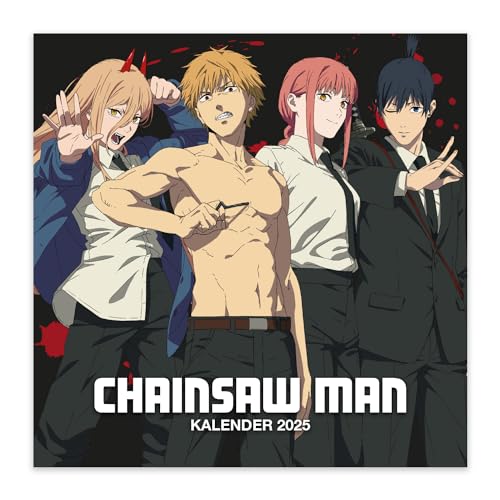 Crunchyroll - Chainsaw Man - Wandkalender 2025 - original & lizensiert