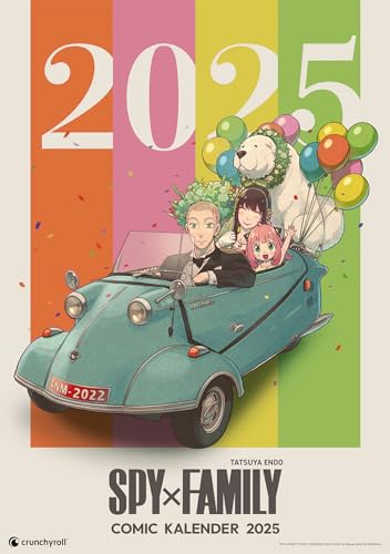 Crunchyroll - Spy x Family - Wandkalender 2025 - original & lizensiert