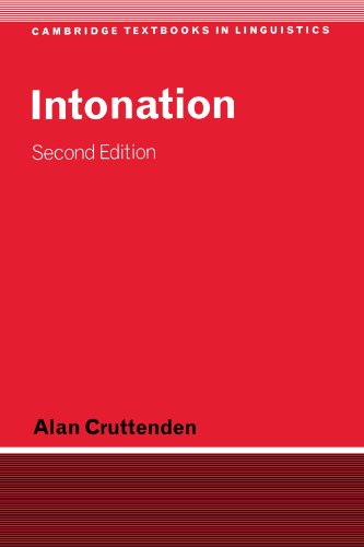 Intonation (Cambridge Textbooks in Linguistics) von Cambridge University Press