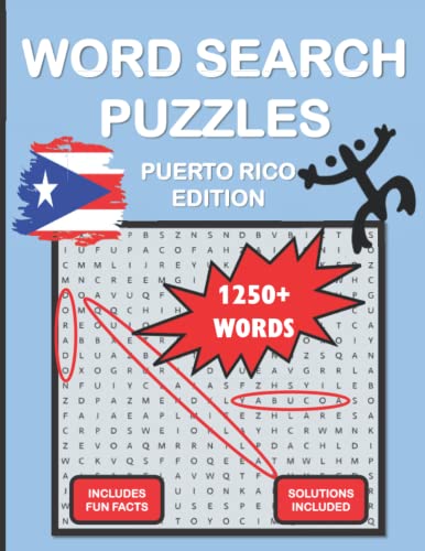Word Search Puzzles: Puerto Rico Edition