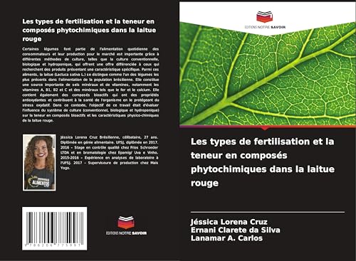 Les types de fertilisation et la teneur en composés phytochimiques dans la laitue rouge von Editions Notre Savoir