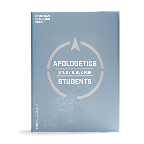 CSB Apologetics Study Bible for Students, Hardcover: Black Letter, Teens, Study Notes and Commentary, Ribbon Marker, Sewn Binding, Easy-To-Read Bible Serif Type von Holman Bibles