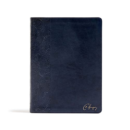 CSB Spurgeon Study Bible, Navy Leathertouch von Holman Bibles