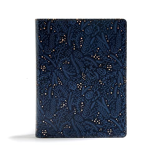 CSB Study Bible, Navy Leathertouch: Christian Standard Bible, Navy Leathertouch