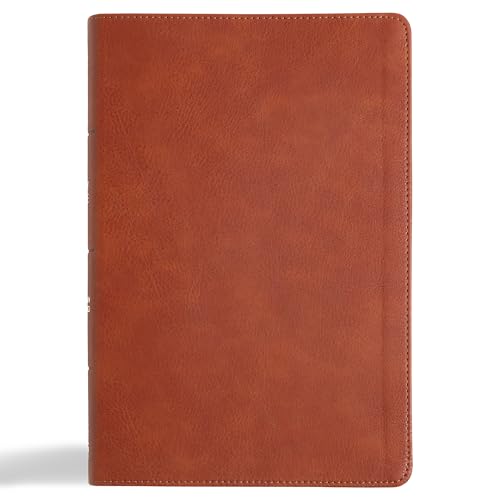 CSB Giant Print Reference Bible, Digital Study Edition, Burnt Sienna Leathertouch CSB Giant Print Reference Bible, Digital Study Edition, Burnt Sienna Leathertouch