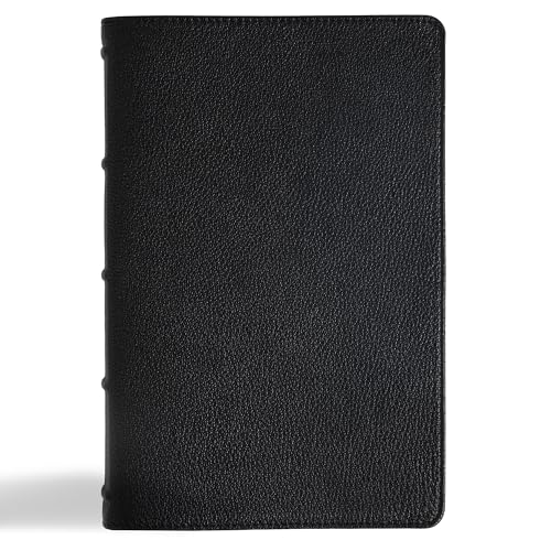 CSB Oswald Chambers Bible, Legacy Edition, Black Premium Goatskin: Includes My Utmost for His Highest Devotional and Other Select Works by Oswald Chambers