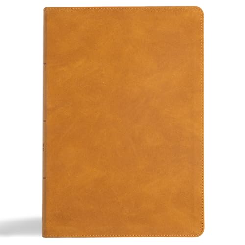CSB Super Giant Print Reference Bible, Digital Study Edition, Camel Suedesoft Leathertouch von Holman Bibles