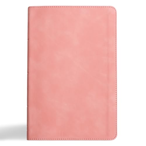 CSB Thinline Bible, Blush Pink Leathertouch von Holman Bibles