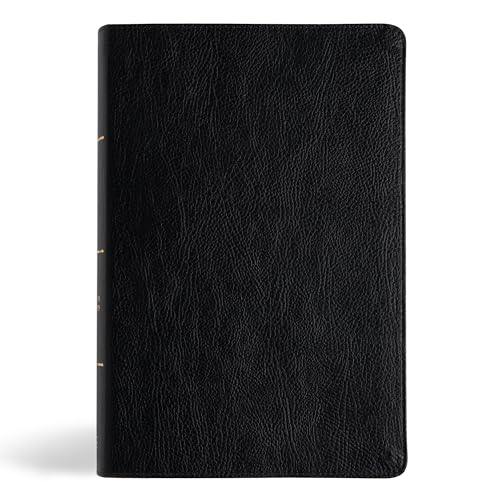 Holy Bible: Christian Standard Bible, Black, Bonded Leather, Everyday Study Bible