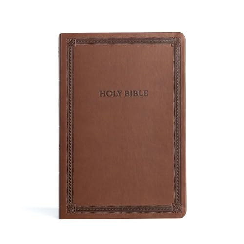 Holy Bible: Christian Standard Bible, Brown, Leathertouch, Largeprint, Thinline, Value Edition Holy Bible: Christian Standard Bible, Brown, Leathertouch, Largeprint, Thinline, Value Edition