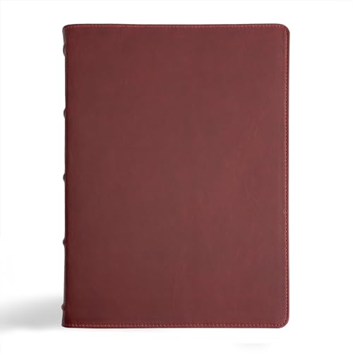 Holy Bible: Christian Standard Bible, Marbled Burgundy, Premium Calfskin, Verse-by-verse Reference, Holman Handcrafted Collection Holy Bible: Christian Standard Bible, Marbled Burgundy, Premium Calfskin, Verse-by-verse Reference, Holman Handcrafted Collection