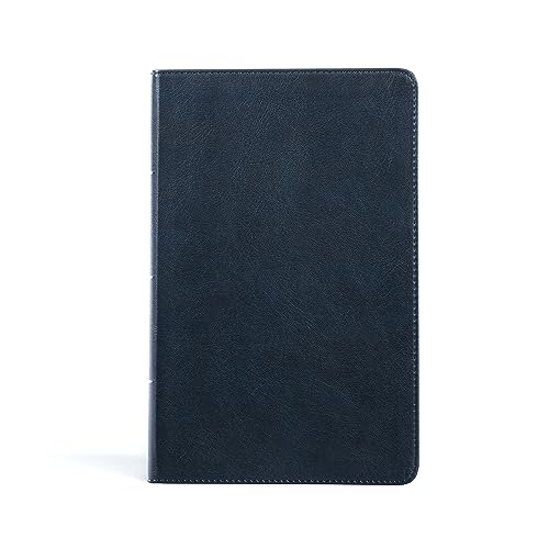 Holy Bible: Christian Standard Bible, Navy, Leathertouch, Single-Column Personal Size Bible von Holman Bibles