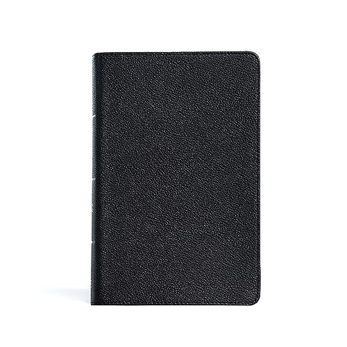 Holy Bible: Csb Personal Size Reference Bible, Black Genuine Leather Holy Bible: Csb Personal Size Reference Bible, Black Genuine Leather