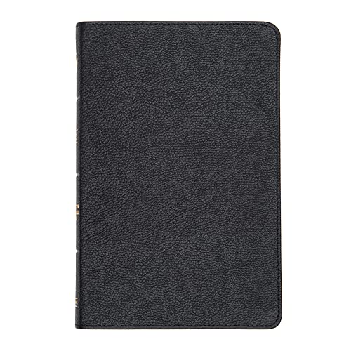 Holy Bible: Csb Thinline Bible, Black Genuine Leather