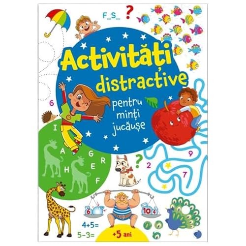 Activitati Distractive Pentru Minti Jucause (Albastra) von Flamingo Gd