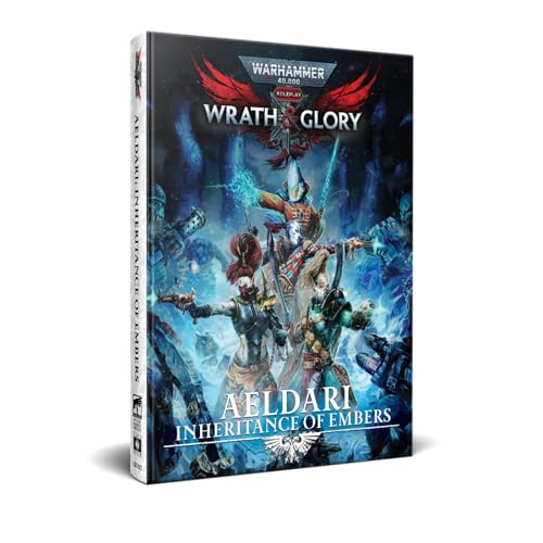 Cubicle 7 WH 40K W&G Aeldari Inheritance of Embers - RPG Board Game Accessory - For 3 to 6 Players and Ages 14+