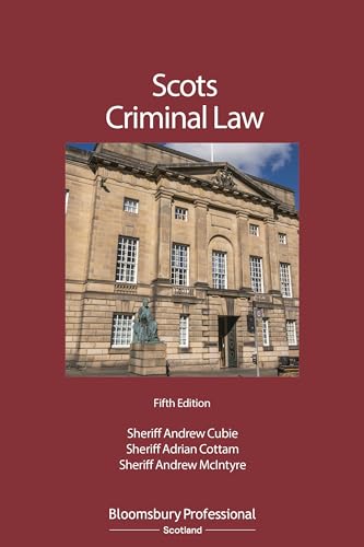 Scots Criminal Law von Bloomsbury Professional