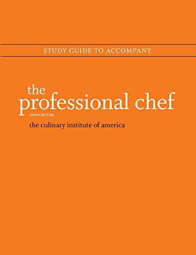 Study Guide to Accompany: The Professional Chef von Wiley