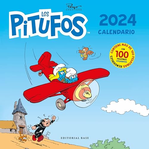 Calendario Los Pitufos 2024 (Base Kids, Band 50) von EDITORIAL BASE (ES)