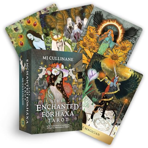 Enchanted Förhäxa Tarot: A 78-card Deck & Guidebook of Fairies, Mermaids & Magic