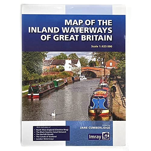 Map of the Inland Waterways of Great Britain von Imray,Laurie,Norie & Wilson Ltd
