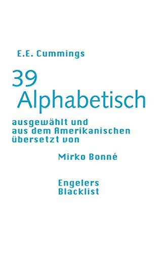 39 Alphabetisch (Blacklist) von Engeler Urs Editor