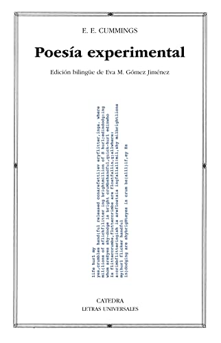 Poesía experimental (Letras Universales) von Catedra