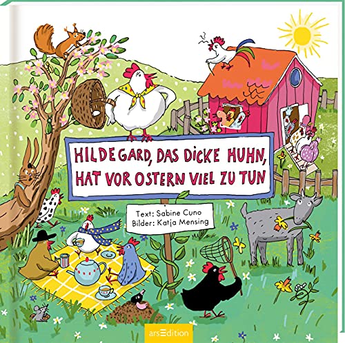 Hildegard, das dicke Huhn, hat vor Ostern viel zu tun: Lustiges Kinderbuch ab 4 Jahren, ideal fürs Osternest Hildegard, das dicke Huhn, hat vor Ostern viel zu tun: Lustiges Kinderbuch ab 4 Jahren, ideal fürs Osternest