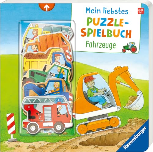 Mein liebstes Puzzle-Spielbuch - Fahrzeuge von Ravensburger