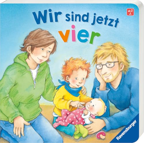 Wir sind jetzt vier: Vorlesegeschichte über den Familienzuwachs - Für ältere Geschwister - Fördert Verständnis Wir sind jetzt vier: Vorlesegeschichte über den Familienzuwachs - Für ältere Geschwister - Fördert Verständnis