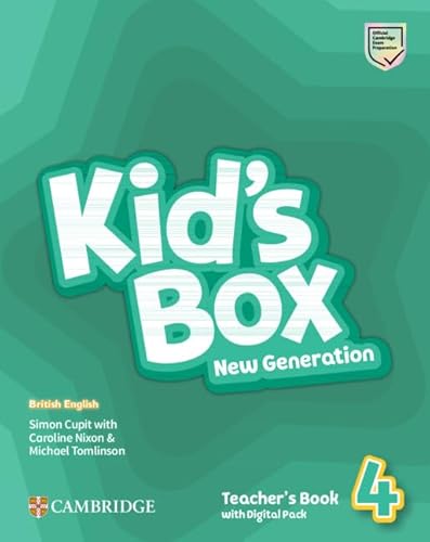 Kid's Box New Generation Level 4 Book + Digital Pack British English