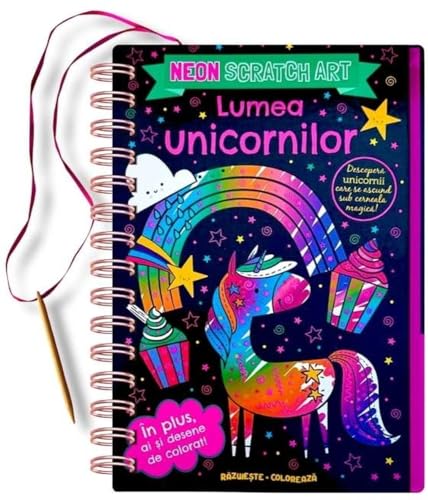 Lumea Unicornilor. Neon Scratch Art Lumea Unicornilor. Neon Scratch Art von Flamingo Gd