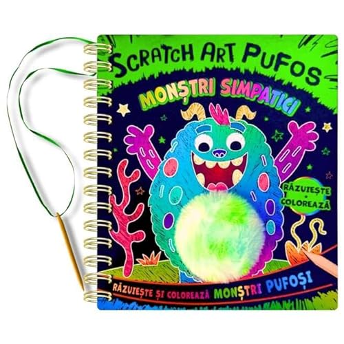 Monstri Simpatici. Scratch Art Pufos Monstri Simpatici. Scratch Art Pufos von Flamingo Gd