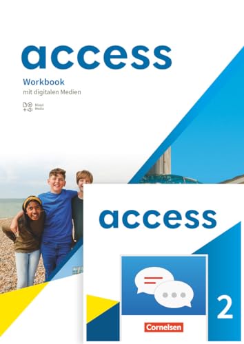 Access - Allgemeine Ausgabe 2022 - Band 2: 6. Schuljahr: Workbook mit digitalen Medien - plus Zugangscode zu interaktivem Kompetenztraining in ChatClass von Cornelsen Verlag GmbH