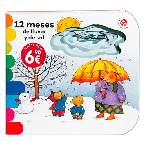 12 meses de lluvia y de sol (LIBROS CON AGUJEROS SPAGNA) von La Coccinella