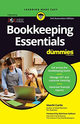 Bookkeeping Essentials for Dummies: 3rd Australian Edition