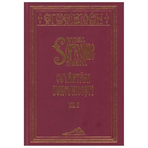 Cuvantari Duhovnicesti. Vol. 2 von Manastirea Stavropighie Sfantul Ioan Botezatorul