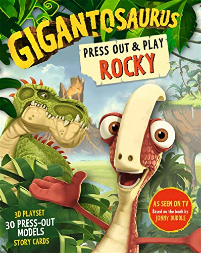 Gigantosaurus - Press Out and Play ROCKY: A 3D playset with press-out models and story cards!