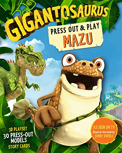 Gigantosaurus: Press Out and Play MAZU: A 3D playset with press-out models and story cards!