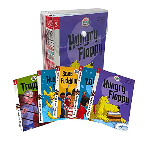 Biff, Chip and Kipper Stage 3 Read with Oxford: 5+: 16 Books Collection Set