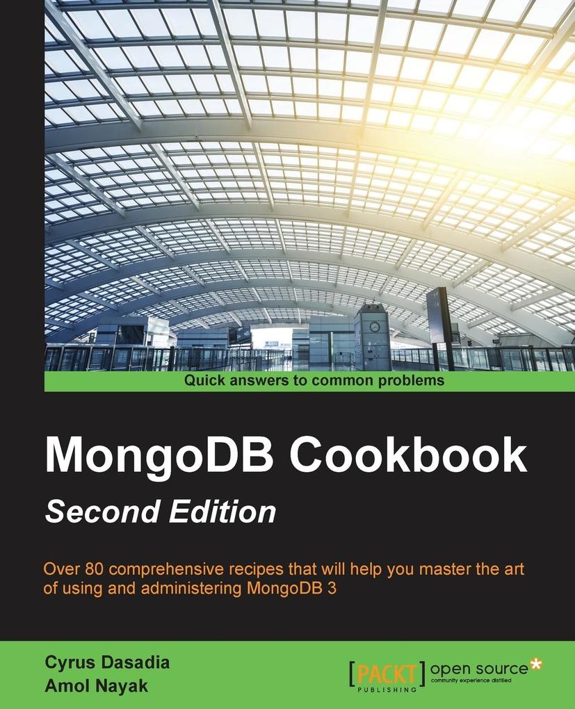 MongoDB Cookbook von Packt Publishing