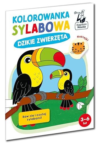 Kapitan Nauka Kolorowanka sylabowa Dzikie zwierzęta von Edgard